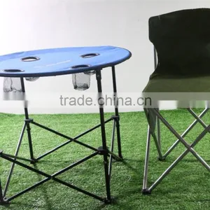 Outdoor Portable Folding Round Camping Table thumbnail-4