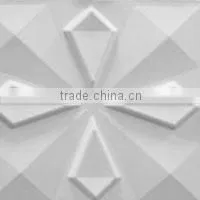 High Quality Polyurethane Moulding 402005 Office Decorating Ideas of PVC 3D Wall Panel thumbnail-2