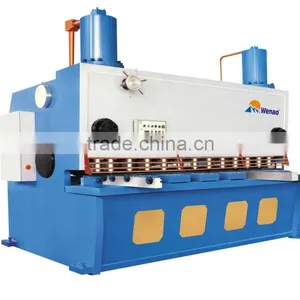 CNC QC11K Series Hydraulic Guillotine Shearing Machine thumbnail-1
