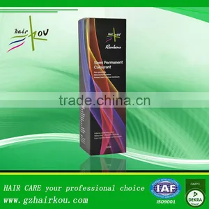 Natural Formulation Non-peroxide Semi Permanent Colourant For Hair Color Cream thumbnail-1