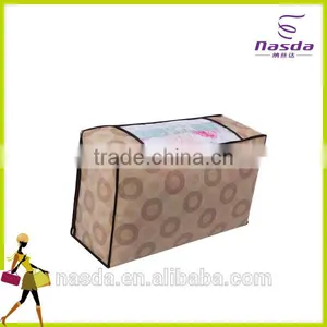 Textile Fabric for Bed Cover,quilt Bag Plastic Packaging Bags,non Woven and Pvc Bag for Quilt thumbnail-1