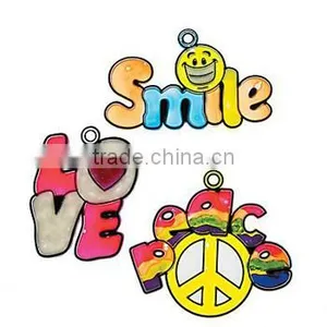 Cheap Hot Sale DIY Plastic Cheap Hot Sale Fashion Sun Catchers/High Quality Paint Suncatchers thumbnail-1