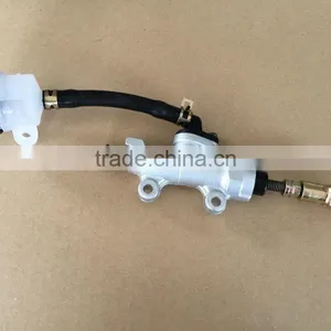 Rear Brake Master Hydraulic Reservoir Cylinder Brake Pump Fits 110CC 125CC 200CC 250CC ATV Dirt Bike Scooter Brake Master Cylin thumbnail-1