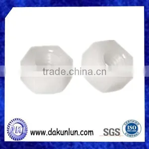 Customized White Plastic Hex Nut thumbnail-6