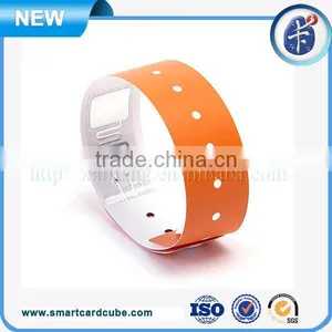 Disposable Paper Ultralight C RFID NFC Wristbands for Party/ Concert thumbnail-4