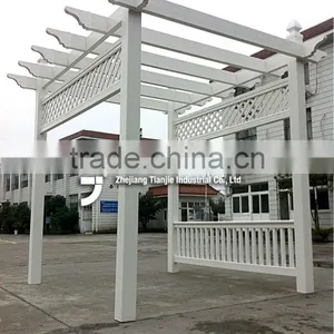 Plastic Vinyl PVC Pergola thumbnail-1