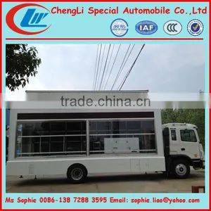 JAC 4X2 Led Mobile Stage Truck for Sale,outdoor Led Message Display Truck,LED Truck thumbnail-1