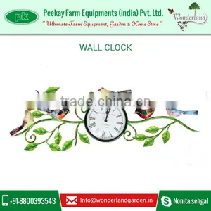 Top Brand Selling Unique Wall Clock With Birds Crafted on it at Cheap Price thumbnail-1