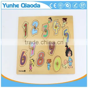 Early Learning Wooden Number Puzzle thumbnail-1