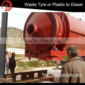High Output Waste Plastic Oil Refining Plant Tire Recycling Oil Machine thumbnail-1