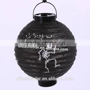 Halloween Decorations Holiday Light of Pumpkin Paper Hanging Lantern Electric Lanterns thumbnail-3