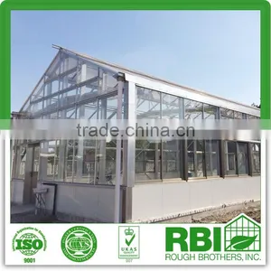 Aluminum Greenhouse With PC or Glass Covering thumbnail-1