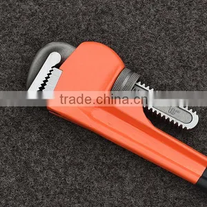 Manufacturer Supply 14" PVC Dipped Handle Amerian Style Pipe Wrench thumbnail-2