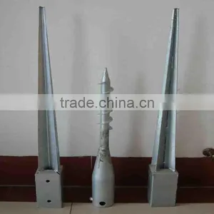 Galvanized Pole Anchor thumbnail-1