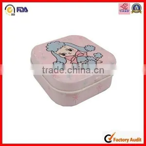 Wholesale Square Single Watch Tin Boxes thumbnail-3