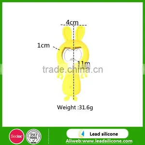 Cute Cartoon Design Silicone Bottle Opener,Silicone Beer Opener thumbnail-3