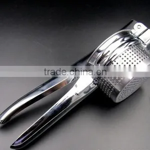 Cy281 Practical Manual Press Mashed 430 Stainless Steel Potato Masher Ricer Puree Vegetable Fruit Juicer thumbnail-4