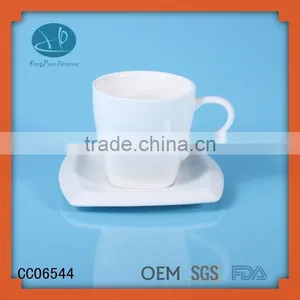 Mug Porcelain Square Tea Cup Sets,tea Cup and Saucer thumbnail-1