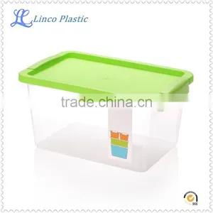 11.5L Hot Sale Colorful Plastic Storage Box With Lock thumbnail-1