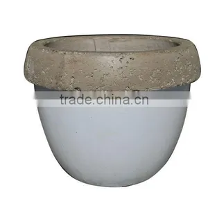 Vietnam Handmade Ceramic Glazed Outdoor Flower Pottery Pots thumbnail-2