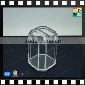 New Arrival Acrylic Cup Custom Design Acrylic Dispenser Fashion Design Acrylic Hotel Supplies Made in China Wholesale thumbnail-2