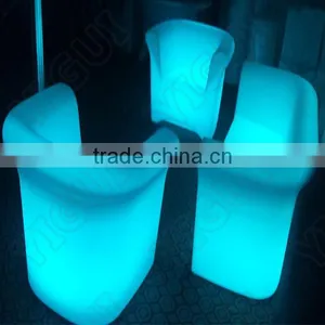 LED Color Changing Glowing Sofa Led Furniture / IR Remote Control Stylem thumbnail-6