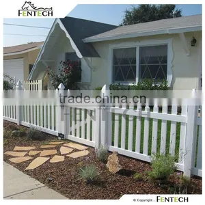 High Quality Cheap Vinyl/PVC/Plastic Garden Pikcet Fence thumbnail-5