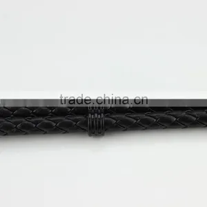 Unisex Fashion Braided Leather Cord Wrap Antique Anchor Bracelets thumbnail-6