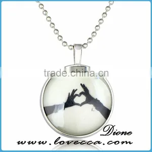 Christmas Gift Jewelry Glow in Dark Luminous Necklace for Women thumbnail-4