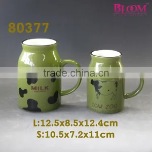 Customized High Quality Milk Breakfast Ceraimc Cup thumbnail-1