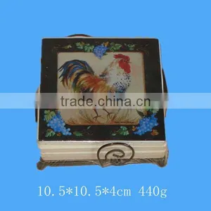 Animal Shape Ceramic Cup Coaster thumbnail-1
