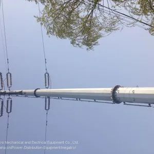 Megatro Tubular Lattice Steel Tower for Power Transmission Line Project thumbnail-2