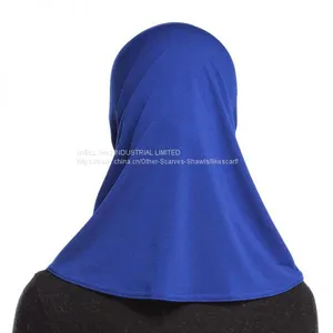 Soft Spring Autumn Plain Color Muslim Hijab Scarf Supplier thumbnail-2