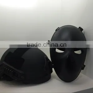 Speical Police Swat Sniper Tactical Military Full Face Bulletproof Mask Nij Iiia .44 thumbnail-2