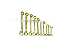 Non Sparking Safety Double Box Offset Wrench(11pcs),safety Tools,hamd Tools,Box End Wrench thumbnail-1