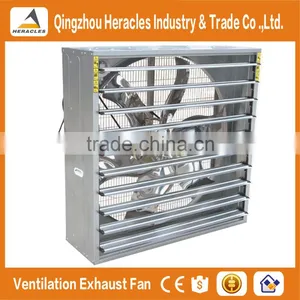 Heracles Trade Assurance Poultry Farming Equipment Evaporative Cooling Pad and Exhaust Fan Greenhouse Cooling System thumbnail-5