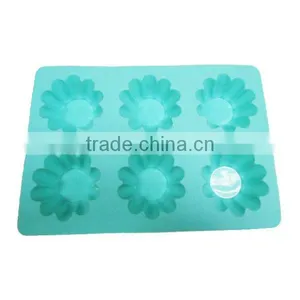 SS4103 Silicone Flower Shaped Cake Baking Pan thumbnail-1