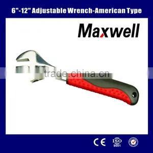 6"-12" Adjustable Wrench-American Type thumbnail-1