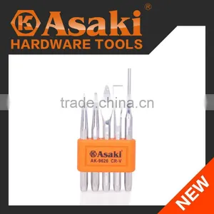AK-9626 High Quality 5 PCS Punch & Chisel Set thumbnail-1