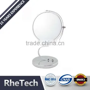 Chrome Finishing Metal Pesonalized Cosmetic Countertop Mirror and Makeup Mirror thumbnail-1
