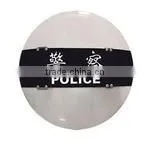 Diameter 530mm Round Shield Anti Riot Protective Shield/Transparent Polycarbonate Riot Shield thumbnail-4