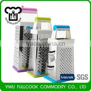 Most Popular OEM Quality China Sale 4 Sides Stainless Steel Spiral Vegetable Grater thumbnail-3