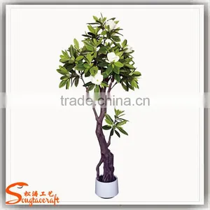 Indoor Home Decorative Artificial Tree Factory Price Fake Artificial Flower Tree thumbnail-4