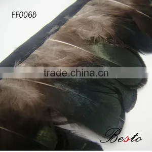 Hot Sale 6cm Top Quality Feather Trim for Sale thumbnail-2