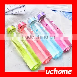 UCHOME Clear Empty Glass Water Bottles Sports Drinking Bottles Automotive Glass Bottles thumbnail-1