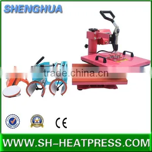 Multi-functional 8 in 1 6 in 1 5 in 1 4 in 1 T-shirt Combo Heat Press Machine thumbnail-6