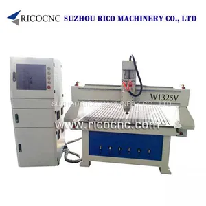 3D Wavy Board Cutting Machine 4x8 MDF Wall Panels Carving Wood CNC Router W1325VC thumbnail-1