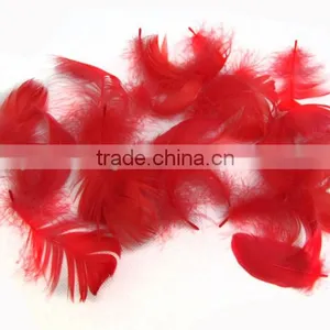 Wholesale Multicolor Decotation Goose Feather for Party and Wedding,5-8cm Import From China thumbnail-1