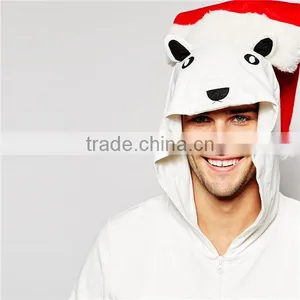 PA0010A Loungewear Christmas Polar Bear Onesie thumbnail-3