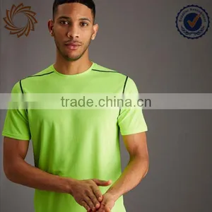 Fluorescence Mesh Mens Dry Fit Sport Football t Shirt thumbnail-4